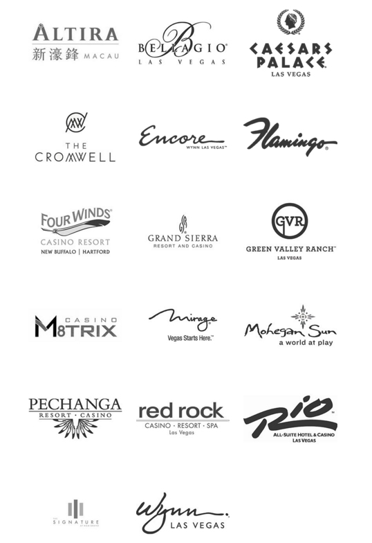 A selection of clients from AromaSys, spot any familiar names?