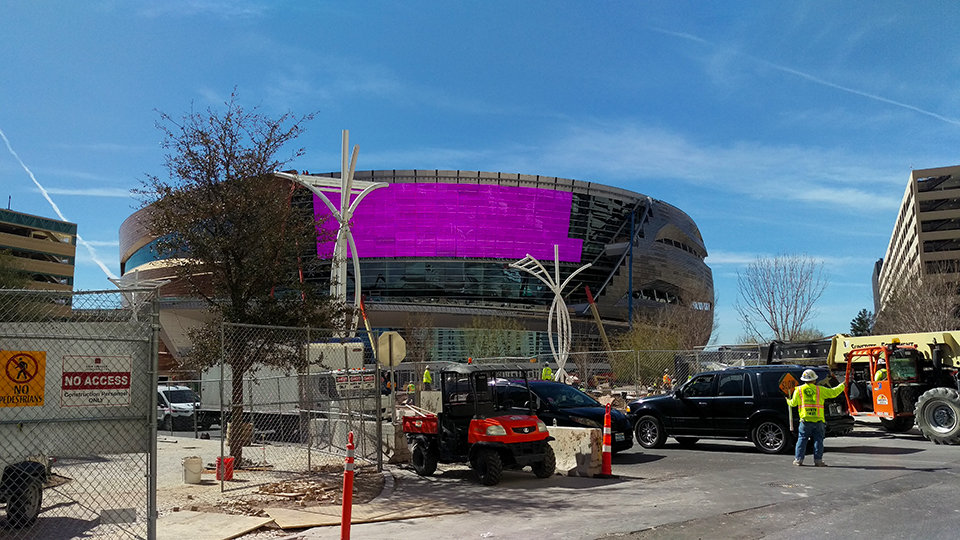 T-Mobile Arena and The Park