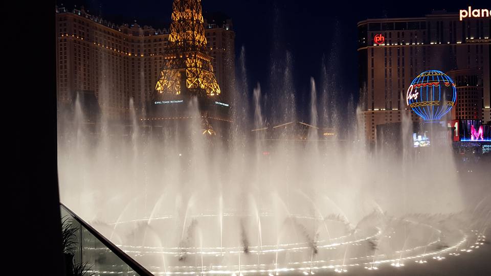 “Enough with the Antipasto!” I exclaimed as another fountain show begun.
