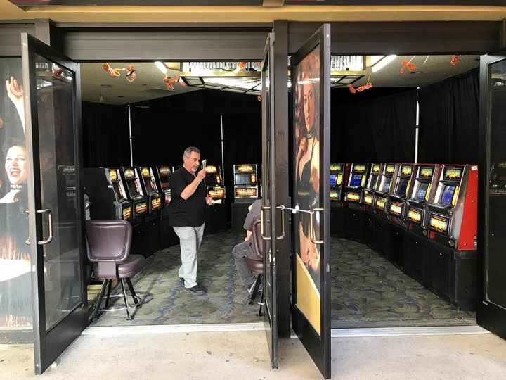 temporary gaming, Las Vegas Club