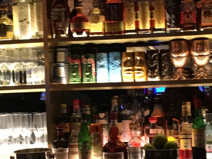 Just like home. If you live in a well-stocked bar.